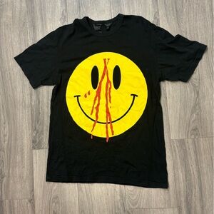 Vlone yellow Smiley Face T-Shirt